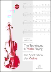The Techniques of Violin Playing BK/DVD cover